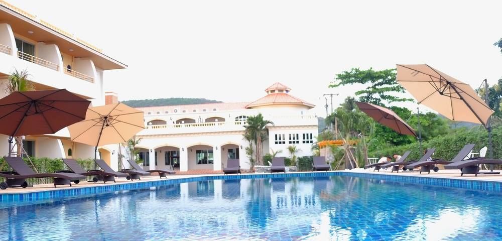 Villa Blanca Hotel & Restaurant Csaulau-part Kültér fotó